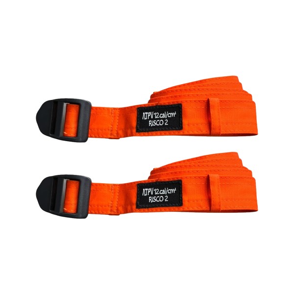kit 2 cintos rf nr10 laranja