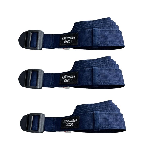 kit 3 cintos azul marinho